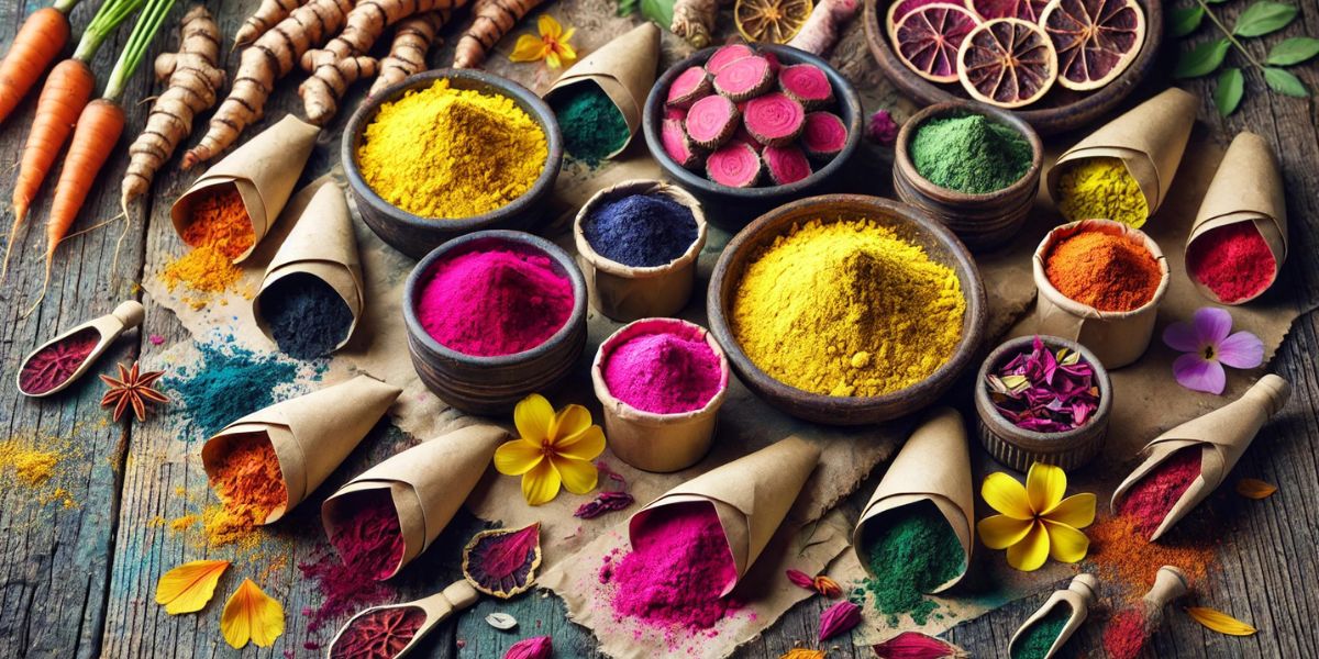 DIY Colour Powder Packets
