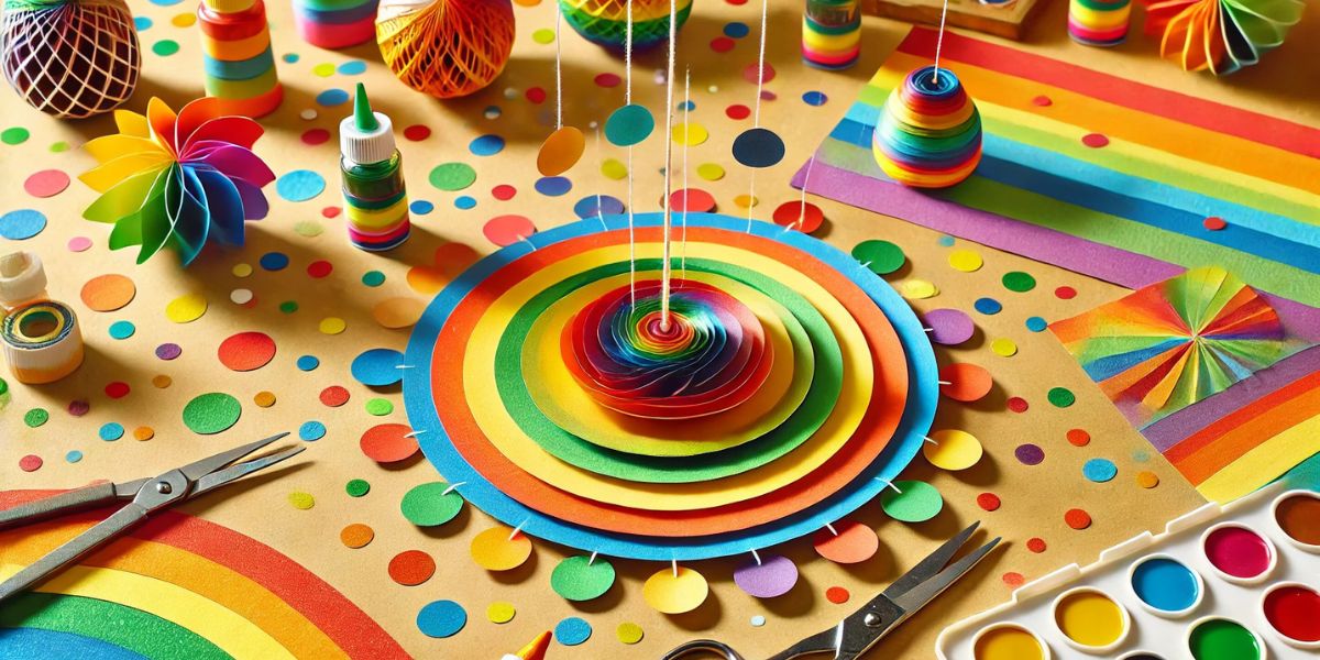 Holi Rainbow Spinner