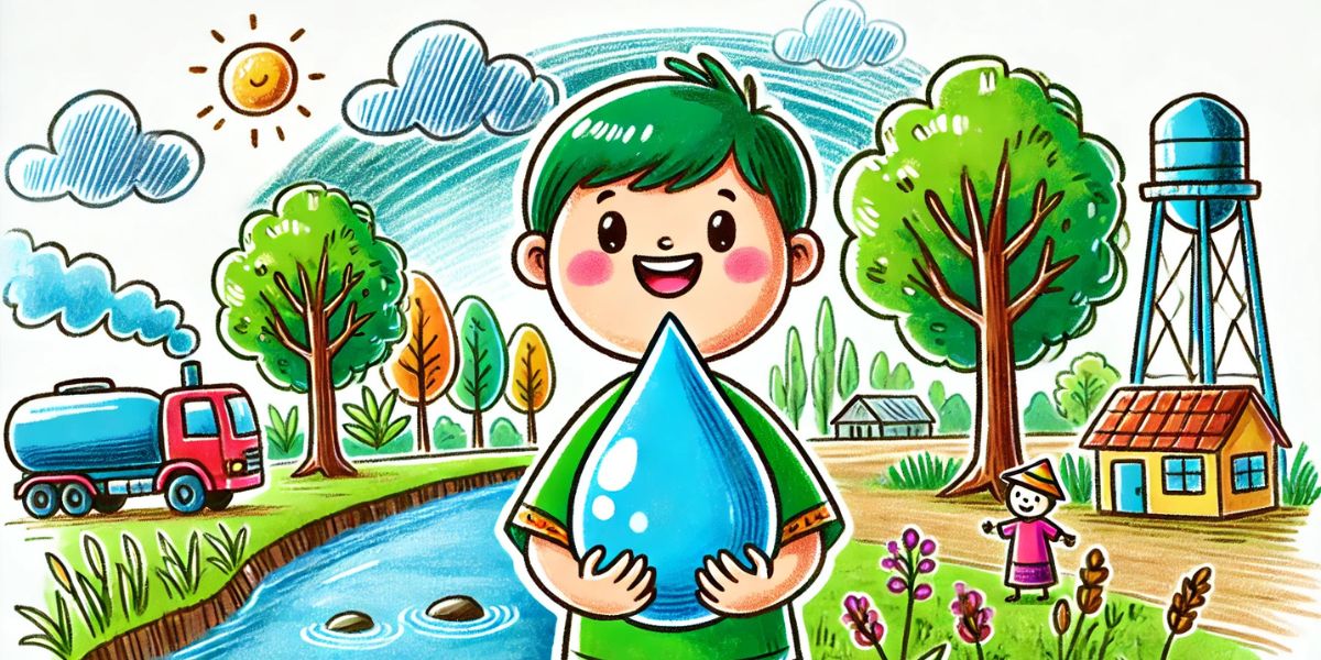 Every Drop Counts Drawing