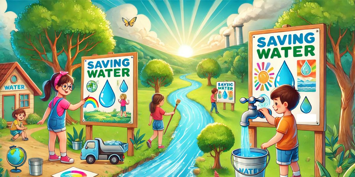 World Water Day Drawing Ideas for Kids