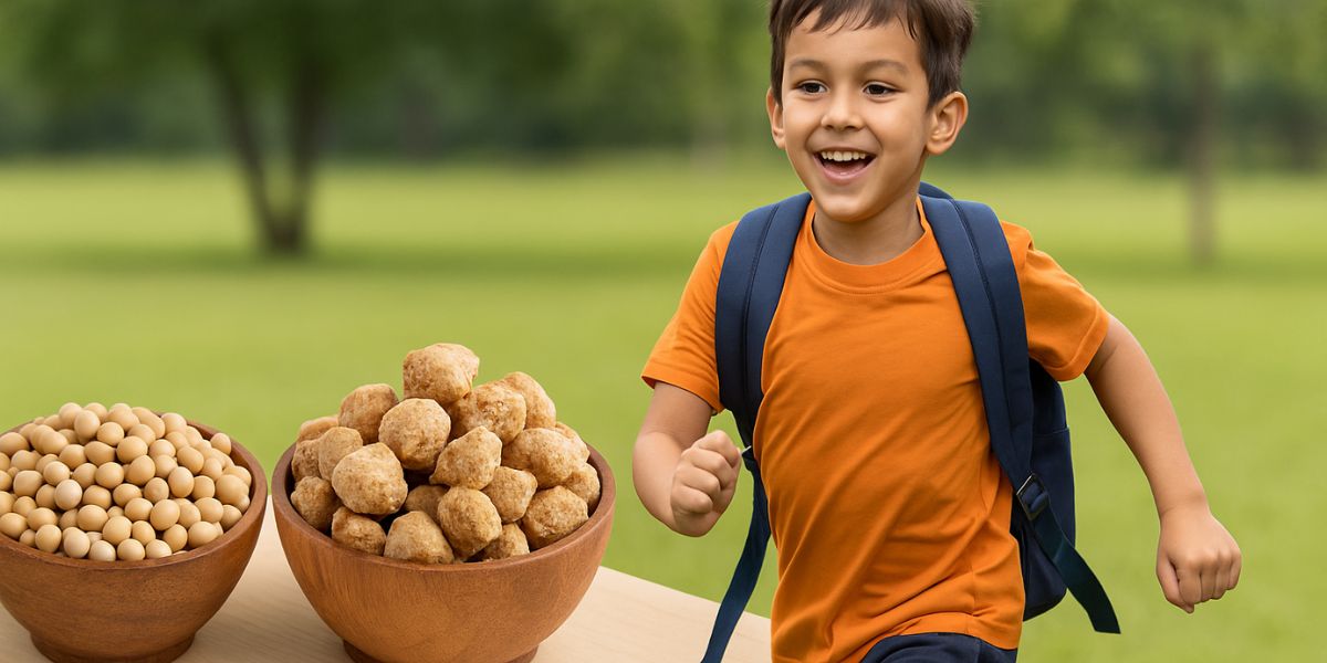 Soybean & Soya Chunks Nutrition for Kids