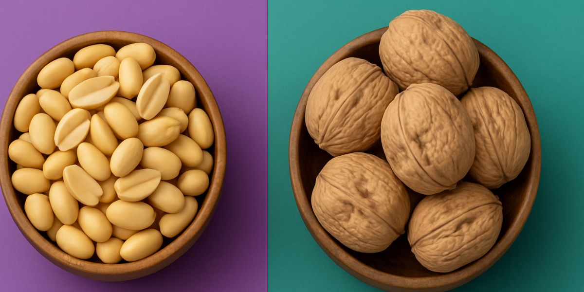 Walnuts Vs Peanuts