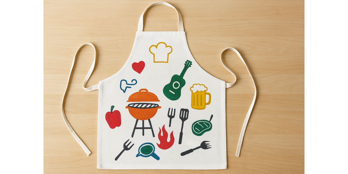 Apron Designing Father’s Day Craft for 10 Year Olds