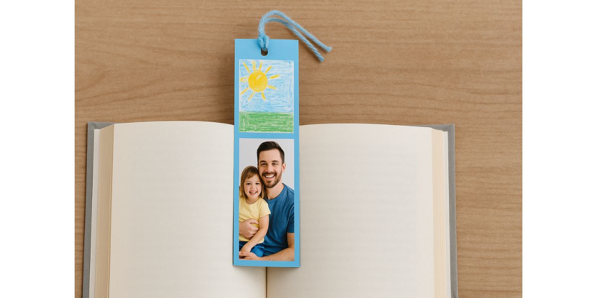 Bookmarks Father’s Day craft