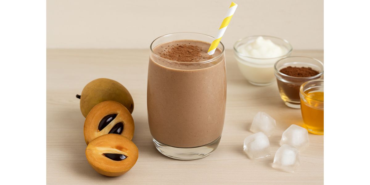 Chickoo Smoothie for kids