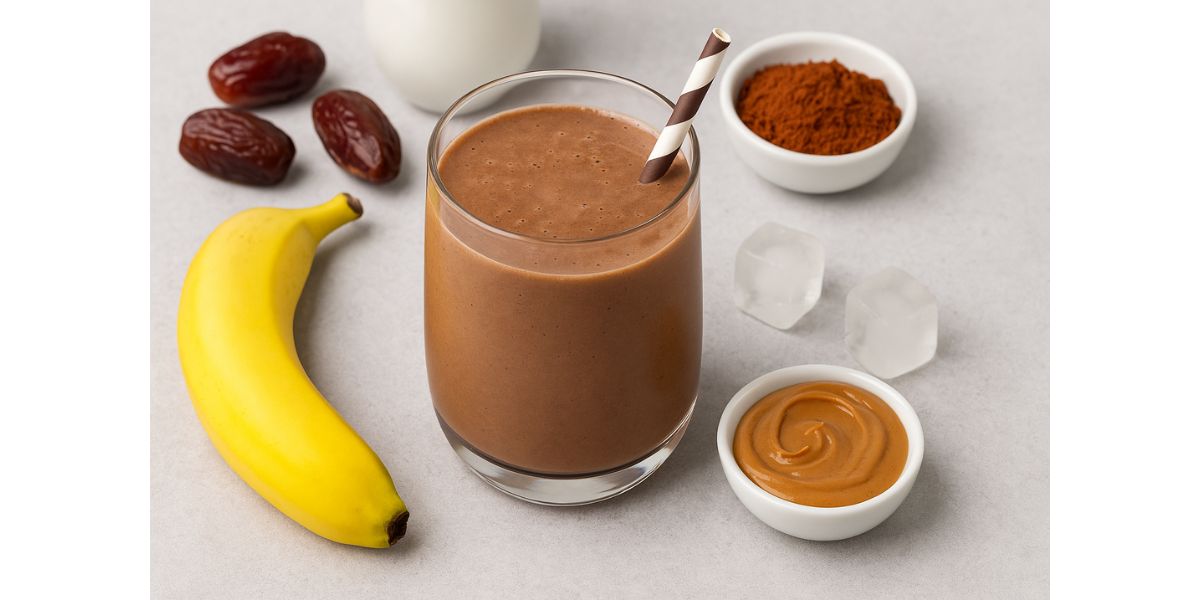 Chocolate Date Smoothie for kids