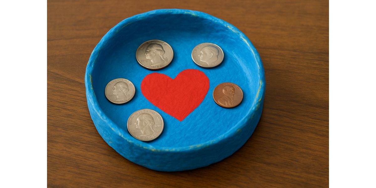 Coin Tray Father’s Day Craft for 10 Year Olds