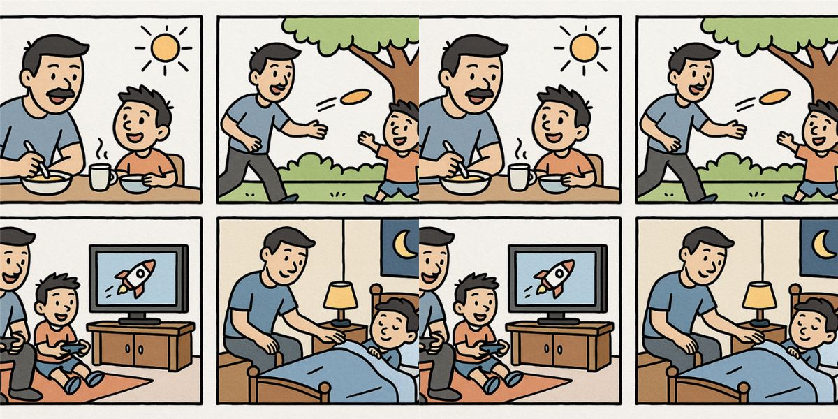 Comic Strip of a Day with Dad