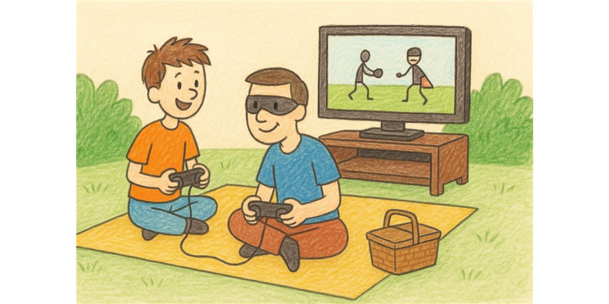 Favorite Activity Together Father's Day drawing