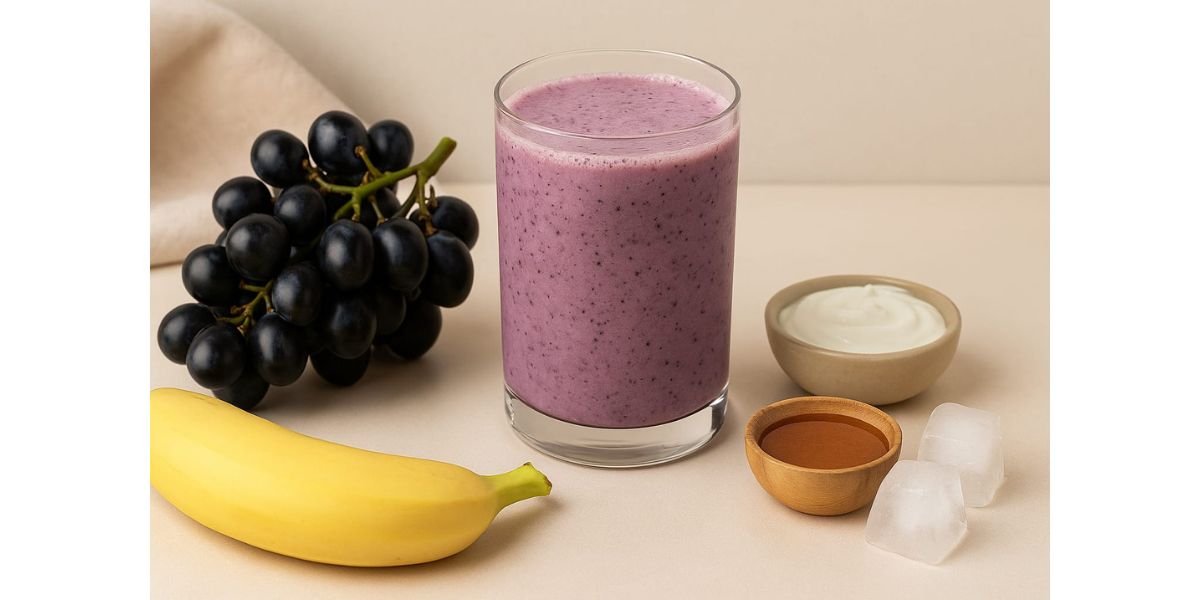 Grape Smoothie for kids