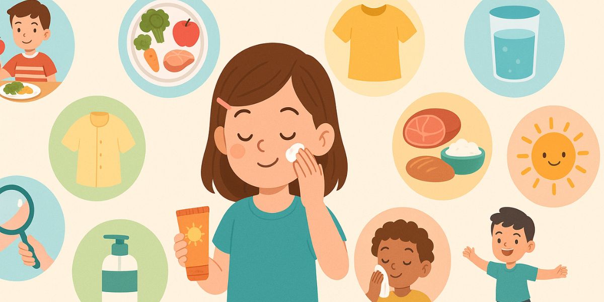 Healthy Skin Tips for Kids