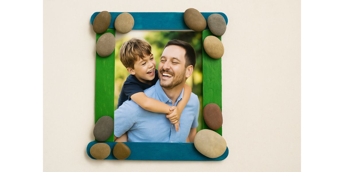 Photoframes Father’s Day craft